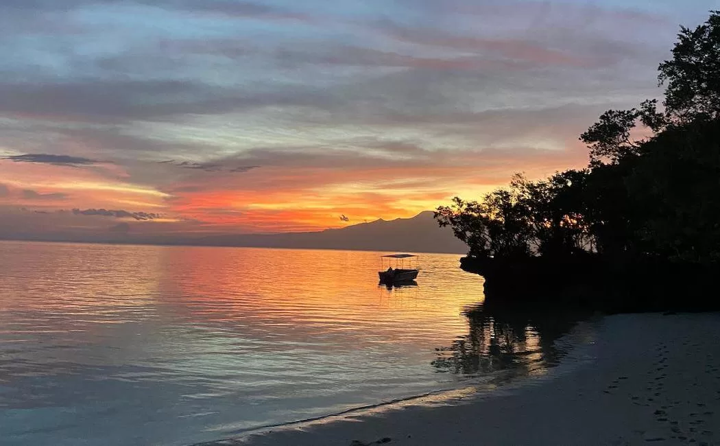 Sunset at Paliton Beach Siquijor Travel Guide