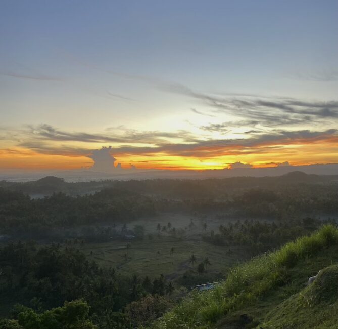 Sunrise in Bohol