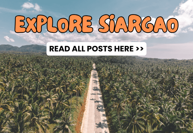 Explore Siargao Itinerary
