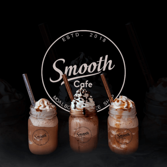 Coffees from Smooth Cafe Moalboal