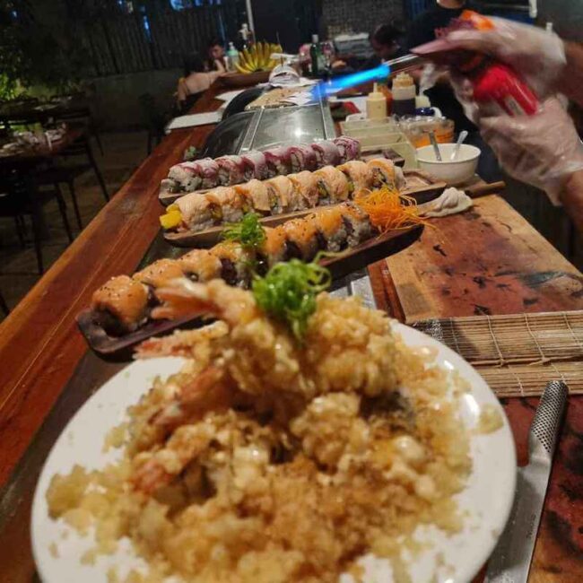 Sushi Rolls from Kugita Moalboal Restaurant