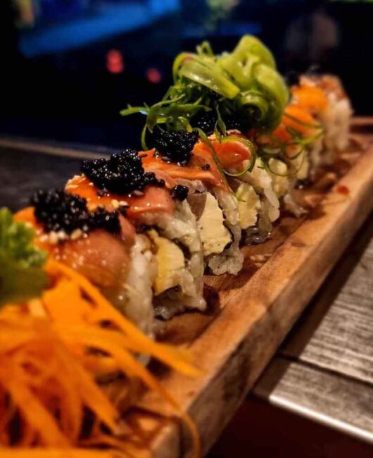 Sushi Rolls from Kugita Moalboal restaurant