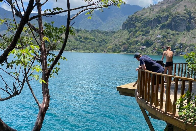 Lake Atitlan Cliff Jumping in San Marcos