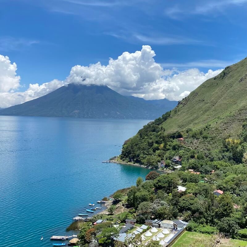 Where to stay in Lake Atitlan: Santa Cruz La Laguna