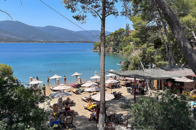 Beautiful Beaches in Poros - Love Bay