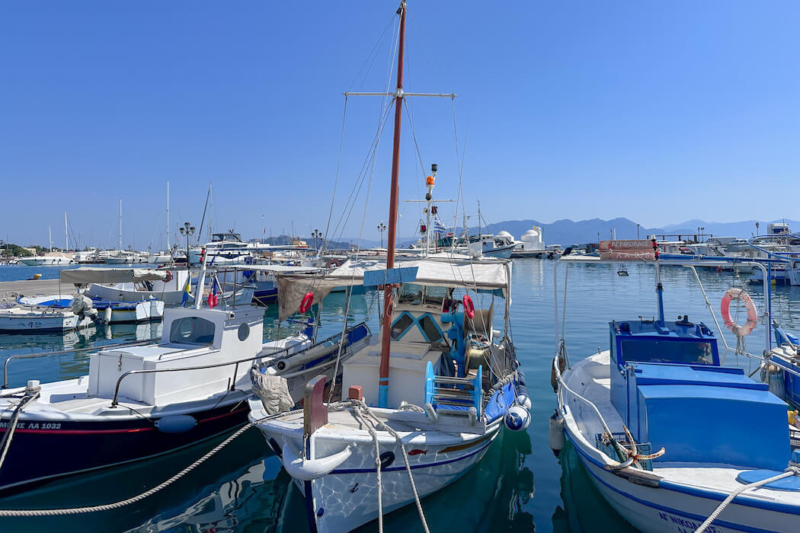 Fishing Boats in Aegina, Greece