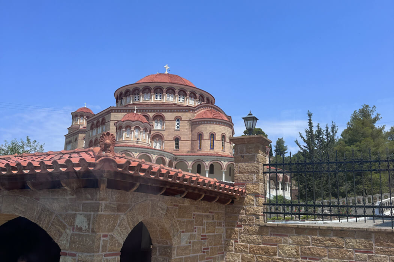 Athens to Aegina: Monastery of Agios Nektarios