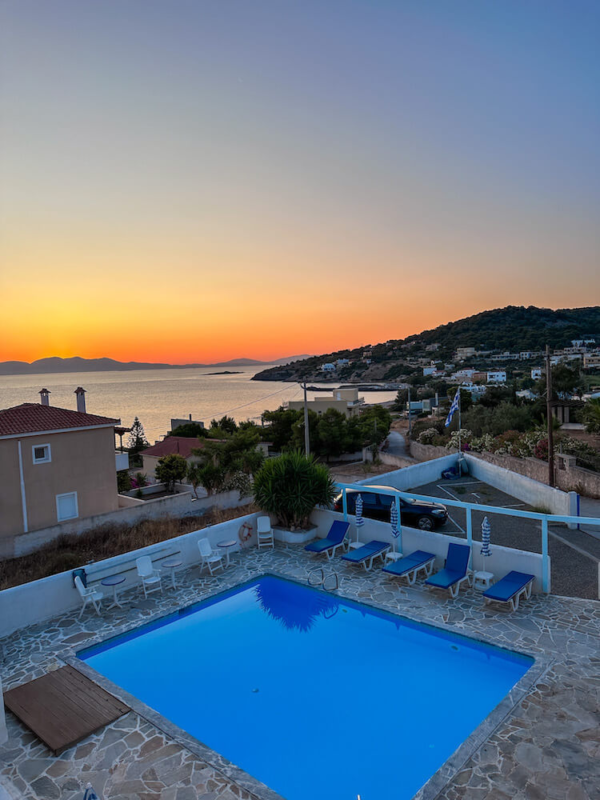 Where To Stay in Aegina: Blue Dolphin