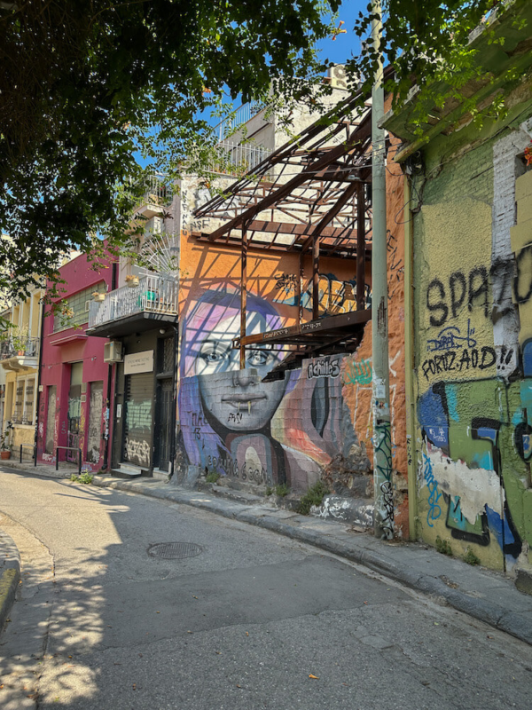 Street art in Psiri