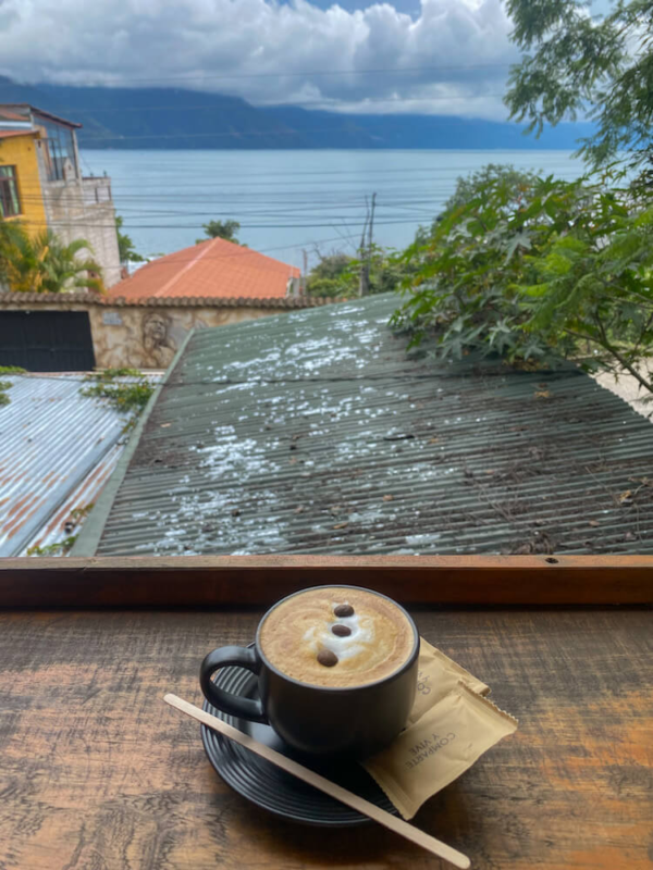 Orbe Cafe Lake Atitlan, Guatemala