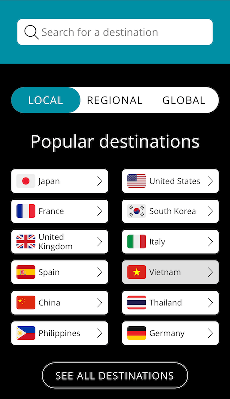 Local Ubigi eSIM Plan