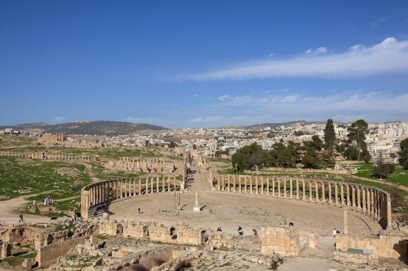 Day trip to Jerash from Ajloun