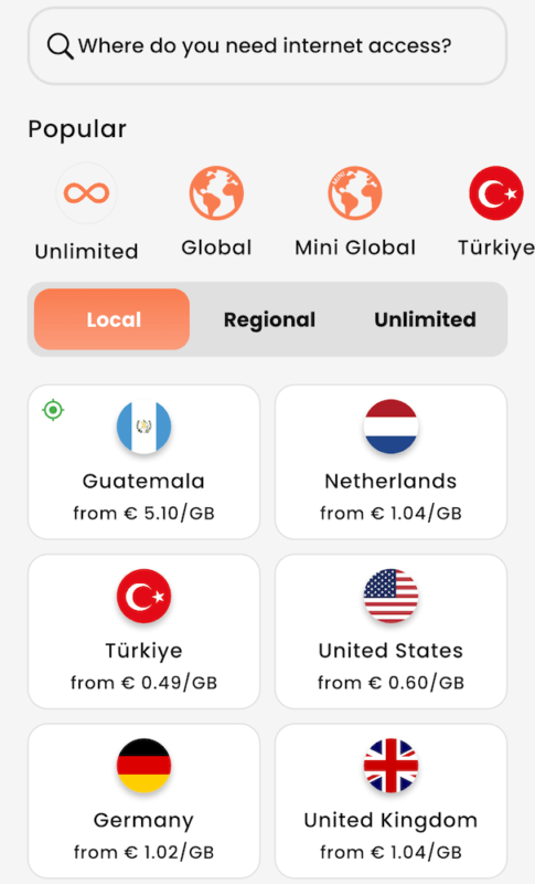 BNESIM Review: Local eSIM